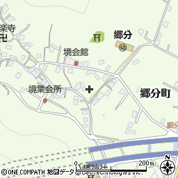 広島県福山市郷分町周辺の地図