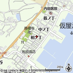 兵庫県淡路市仮屋相ノ丁318周辺の地図