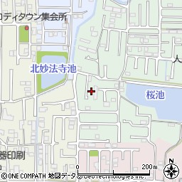 奈良県橿原市地黄町40-12周辺の地図