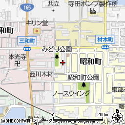 大和高田ハイライフ周辺の地図