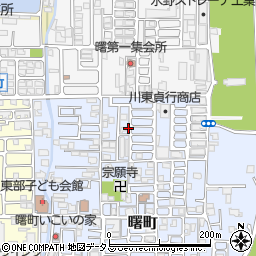 奈良県大和高田市曙町14周辺の地図