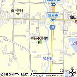 奈良県葛城市當麻193周辺の地図