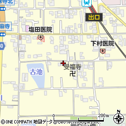 奈良県葛城市當麻161周辺の地図