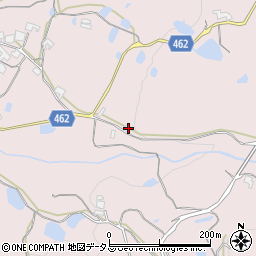 兵庫県淡路市黒谷600-2周辺の地図