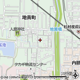 奈良県橿原市地黄町432周辺の地図