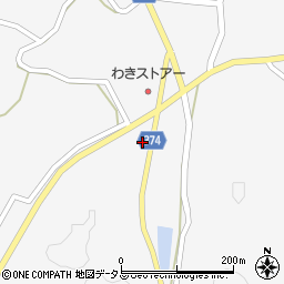 広島県三原市久井町和草2169周辺の地図