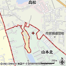 大阪府大阪狭山市山本北1285周辺の地図