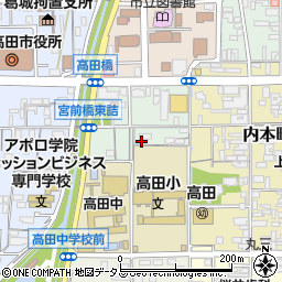 奈良県大和高田市大中東町4-14周辺の地図