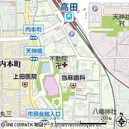 奈良県大和高田市本郷町8周辺の地図