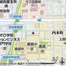 奈良県大和高田市大中東町4周辺の地図