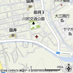 玉野市浄化センター田井中継ポンプ場周辺の地図
