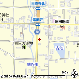 奈良県葛城市當麻368周辺の地図