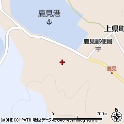 長崎県対馬市上県町鹿見6周辺の地図