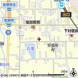 奈良県葛城市當麻12周辺の地図