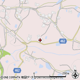 兵庫県淡路市黒谷670周辺の地図