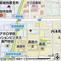 奈良県大和高田市大中東町4-19周辺の地図