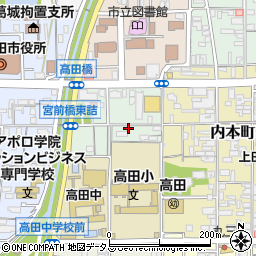 奈良県大和高田市大中東町4-20周辺の地図