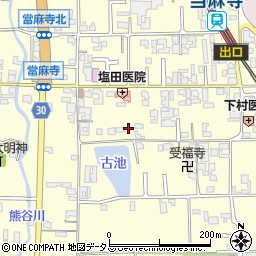 奈良県葛城市當麻11周辺の地図