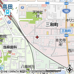 奈良県大和高田市三和町10-3周辺の地図