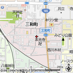 奈良県大和高田市三和町12-1周辺の地図