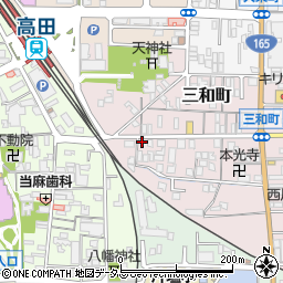 奈良県大和高田市三和町10-1周辺の地図