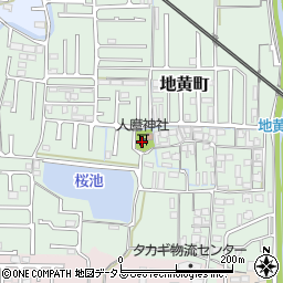 人麿神社周辺の地図