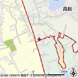 大阪府堺市東区草尾407-1周辺の地図