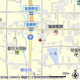 奈良県葛城市當麻375周辺の地図