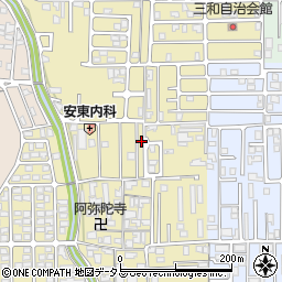 奈良県橿原市山之坊町61-4周辺の地図