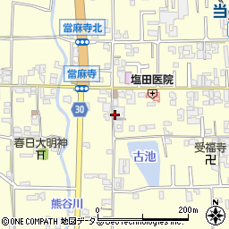 奈良県葛城市當麻2周辺の地図