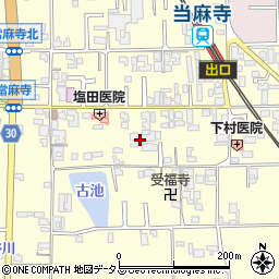 奈良県葛城市當麻17-2周辺の地図