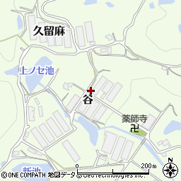 兵庫県淡路市谷304周辺の地図
