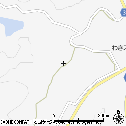 広島県三原市久井町和草2293周辺の地図