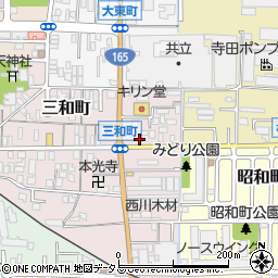 奈良県大和高田市三和町5-38周辺の地図
