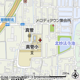真菅・放課後児童クラブ周辺の地図