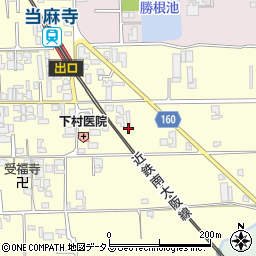 奈良県葛城市當麻52周辺の地図