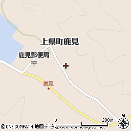 長崎県対馬市上県町鹿見614周辺の地図