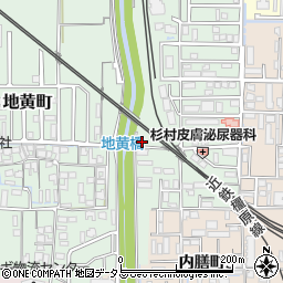 奈良県橿原市地黄町318周辺の地図