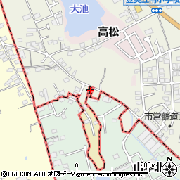 大阪府大阪狭山市山本北1281周辺の地図