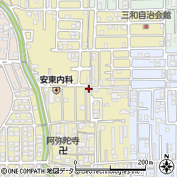 奈良県橿原市山之坊町61-8周辺の地図