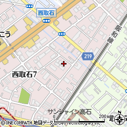 上田倉庫周辺の地図