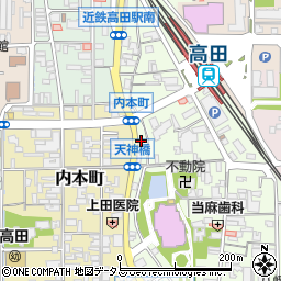奈良県大和高田市本郷町3周辺の地図