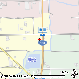 奈良県葛城市當麻77周辺の地図