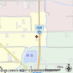 奈良県葛城市當麻77周辺の地図