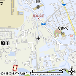 宮崎書道教室周辺の地図