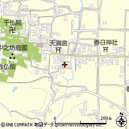 奈良県葛城市當麻1285周辺の地図