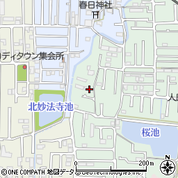 奈良県橿原市地黄町47-5周辺の地図