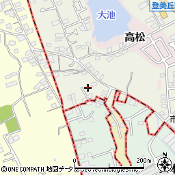 大阪府堺市東区草尾409-15周辺の地図