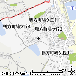 岡山県浅口市鴨方町鳩ケ丘2丁目108周辺の地図