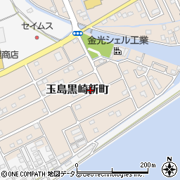 岡山県倉敷市玉島黒崎新町周辺の地図